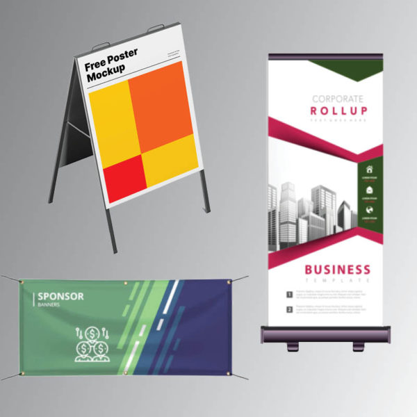 Signage, Banners, Popups