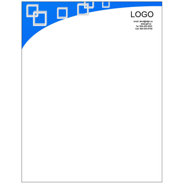 Letterhead K - best print on demand companies in Canada