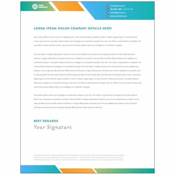 Letterhead P - best print on demand companies in Canada